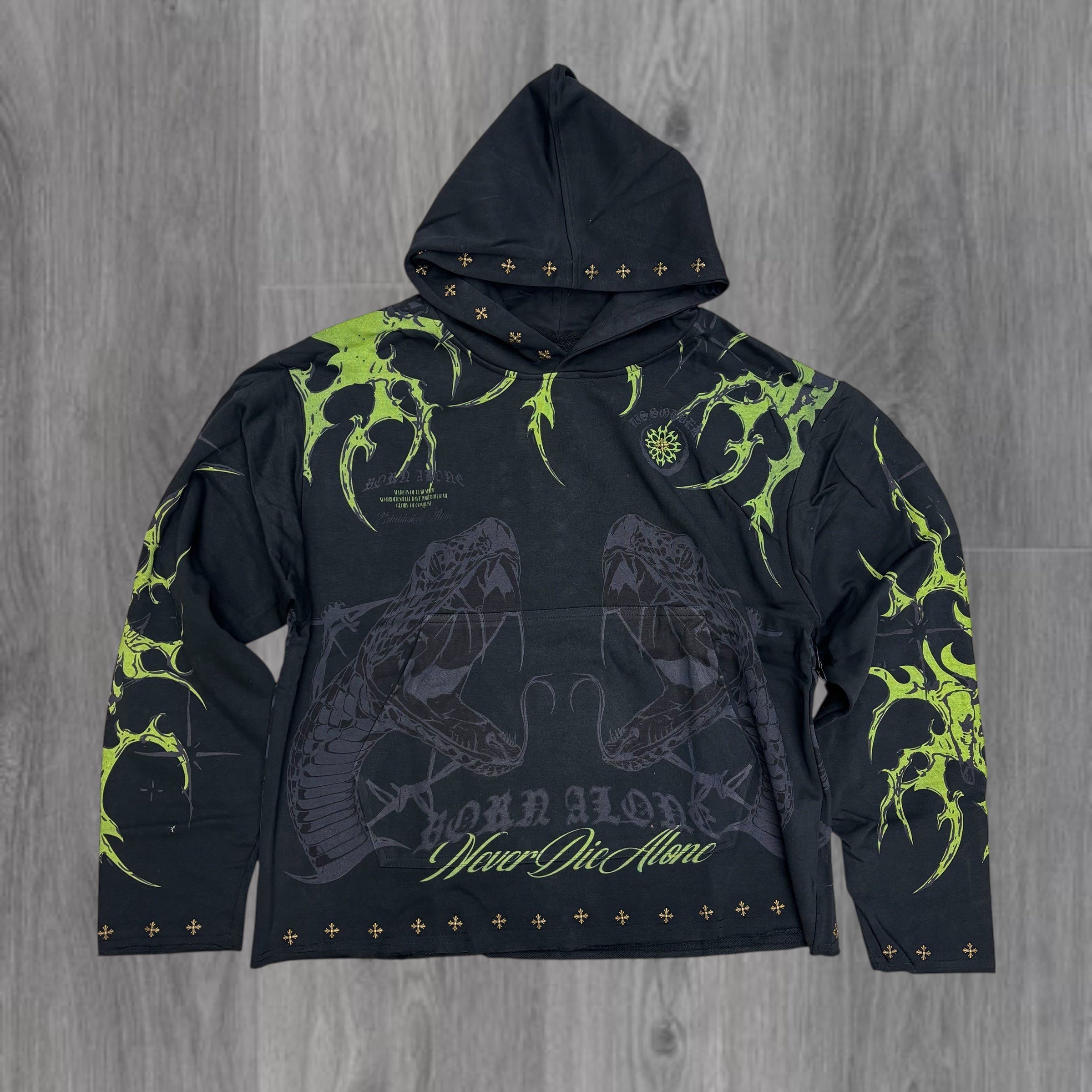 DISORDER -  COBRA Hoodie - BLK - 322