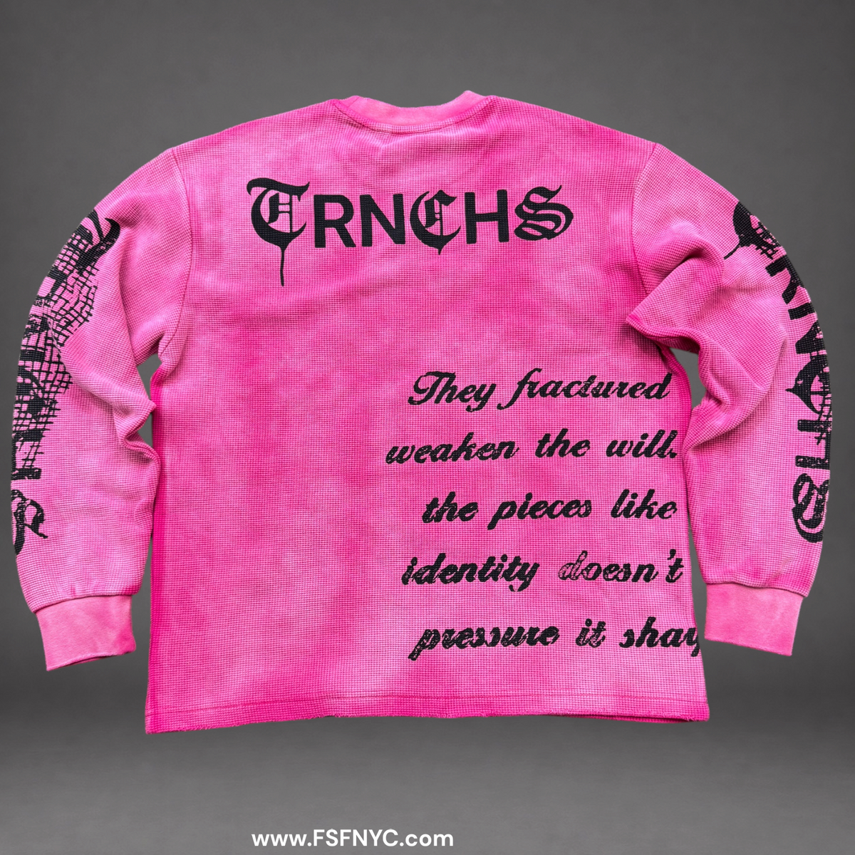 TRNCHS - Sharpened Long Sleeve Thermal - Pink