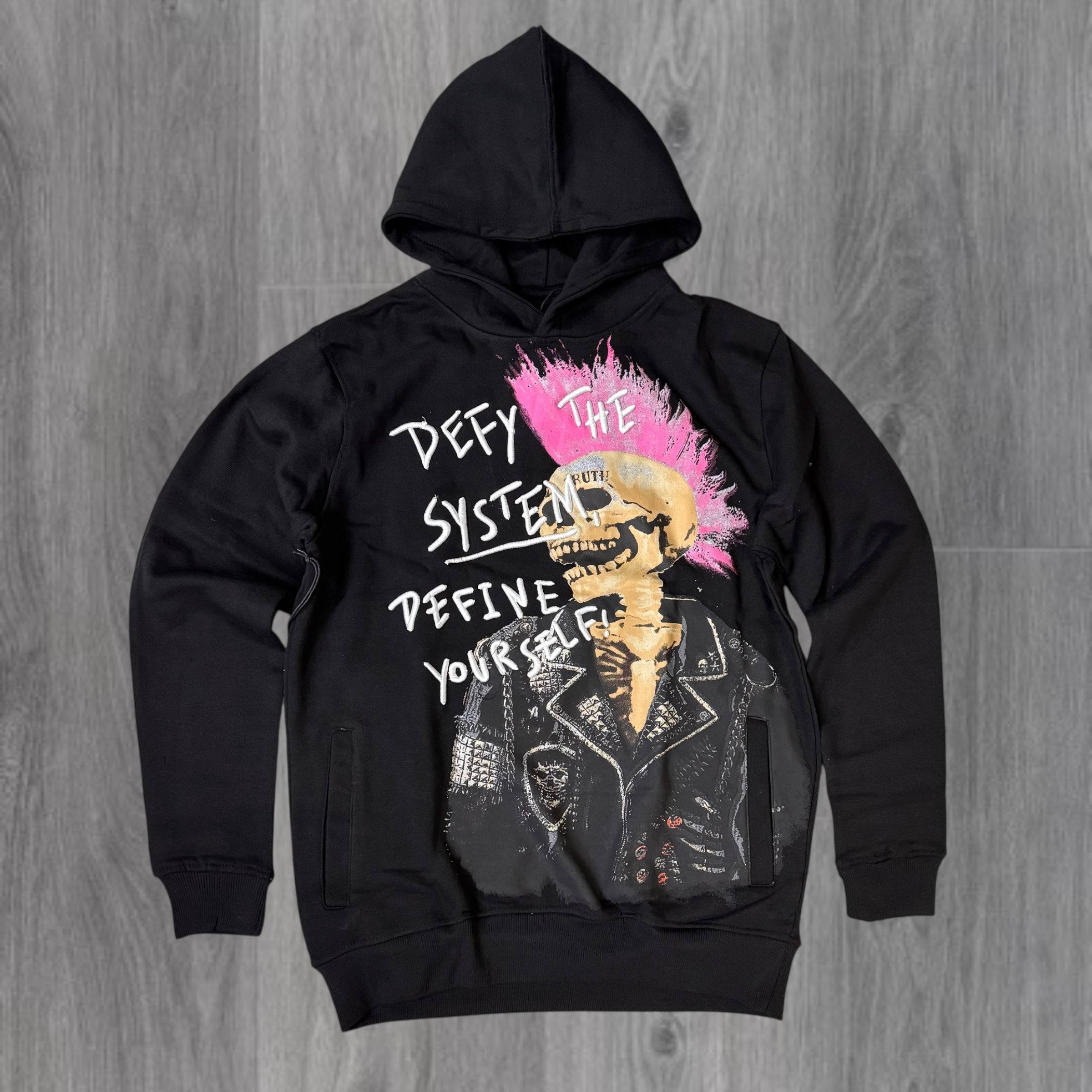 REASON - “ SYSTEM “ HOODIE - BLK - 033