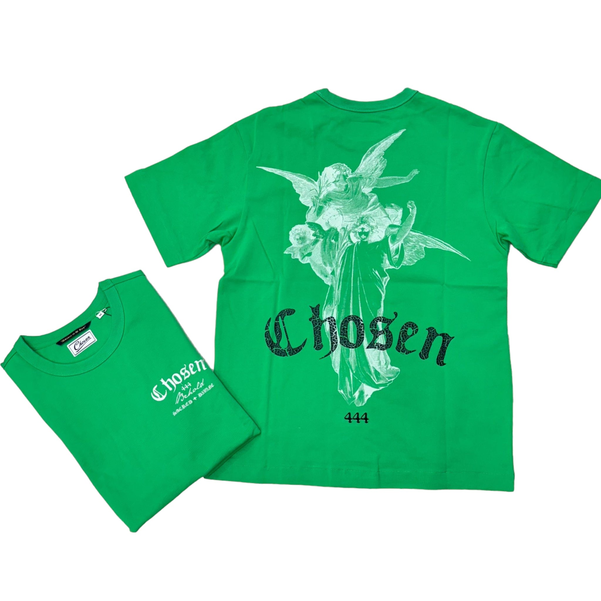 DCPL Three Angels T-shirt Green shamrock 4004
