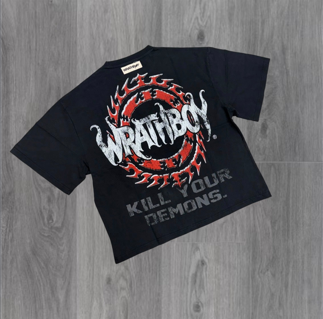 Wrath - Kill Demons Tee - Black 627