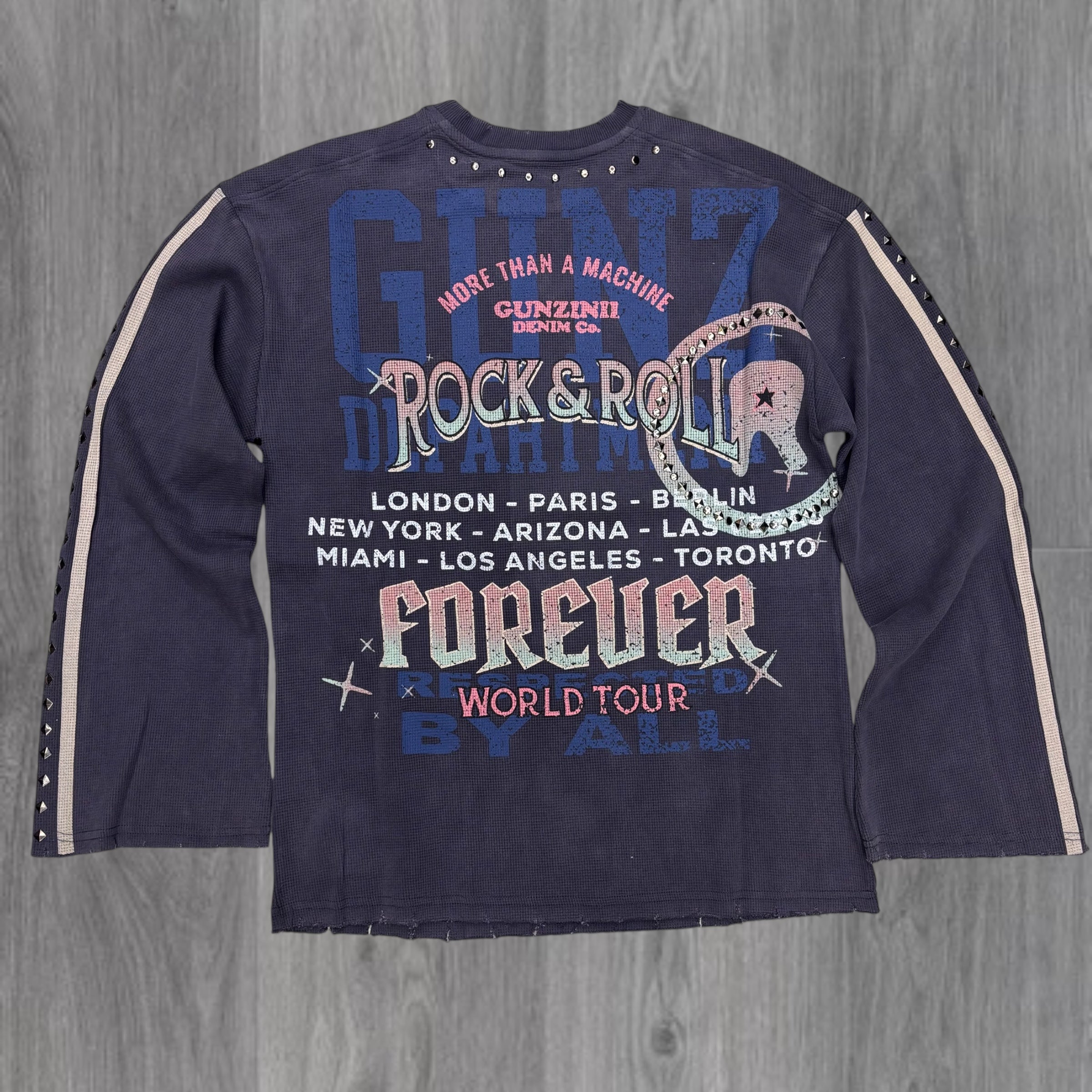 Gunzinii - Thermal ROCKSTAR Crew Neck - Charcoal - GZ845