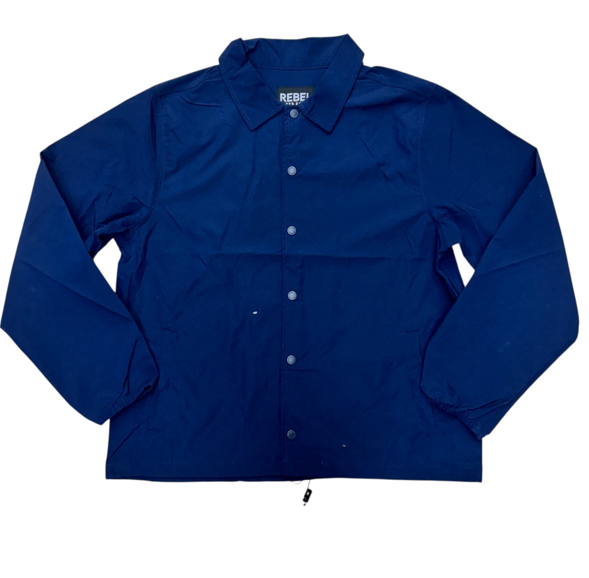 Rebel - NYLON COACH JACKET - NAVY - 100 525