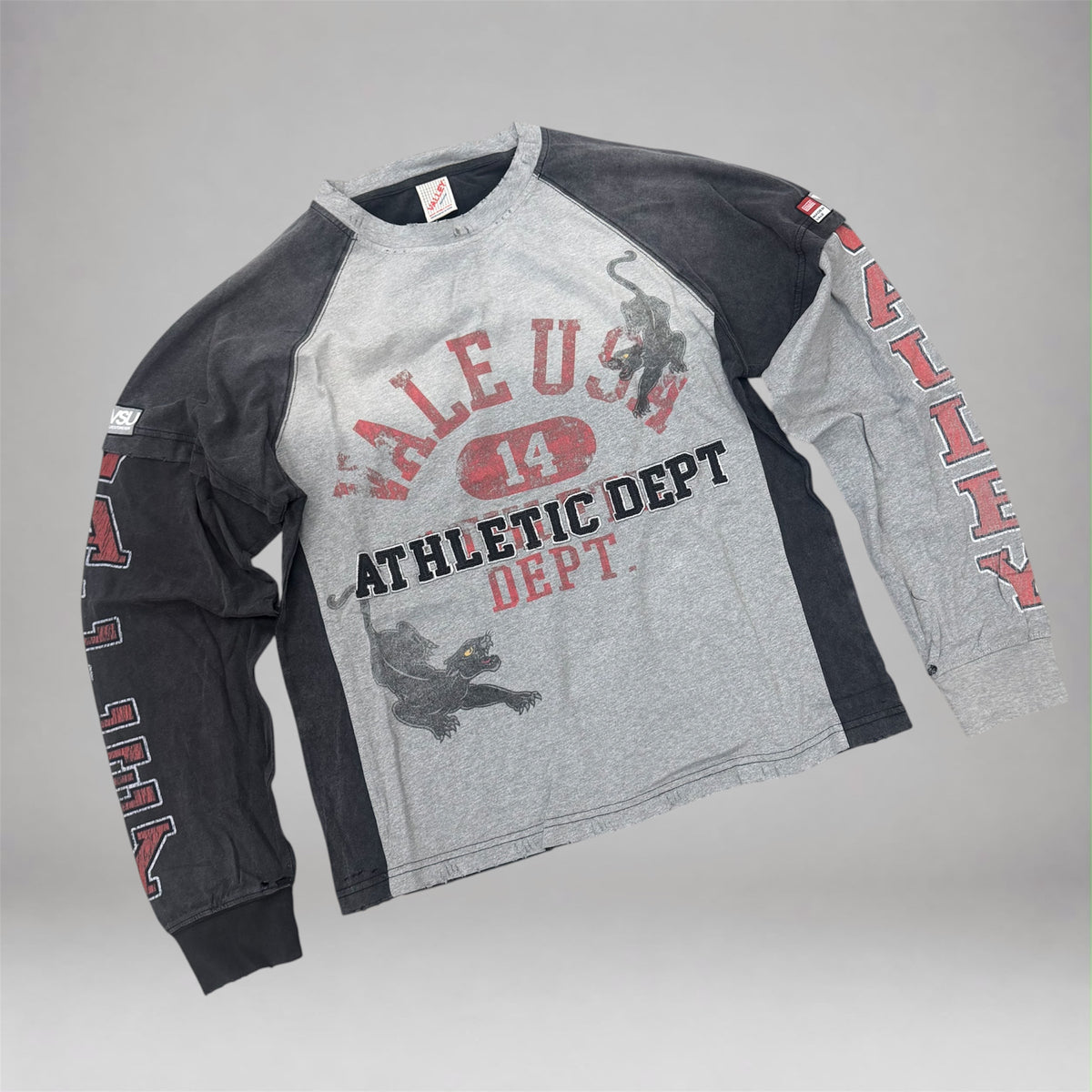 Valley - Varsity L/S Tee - Grey