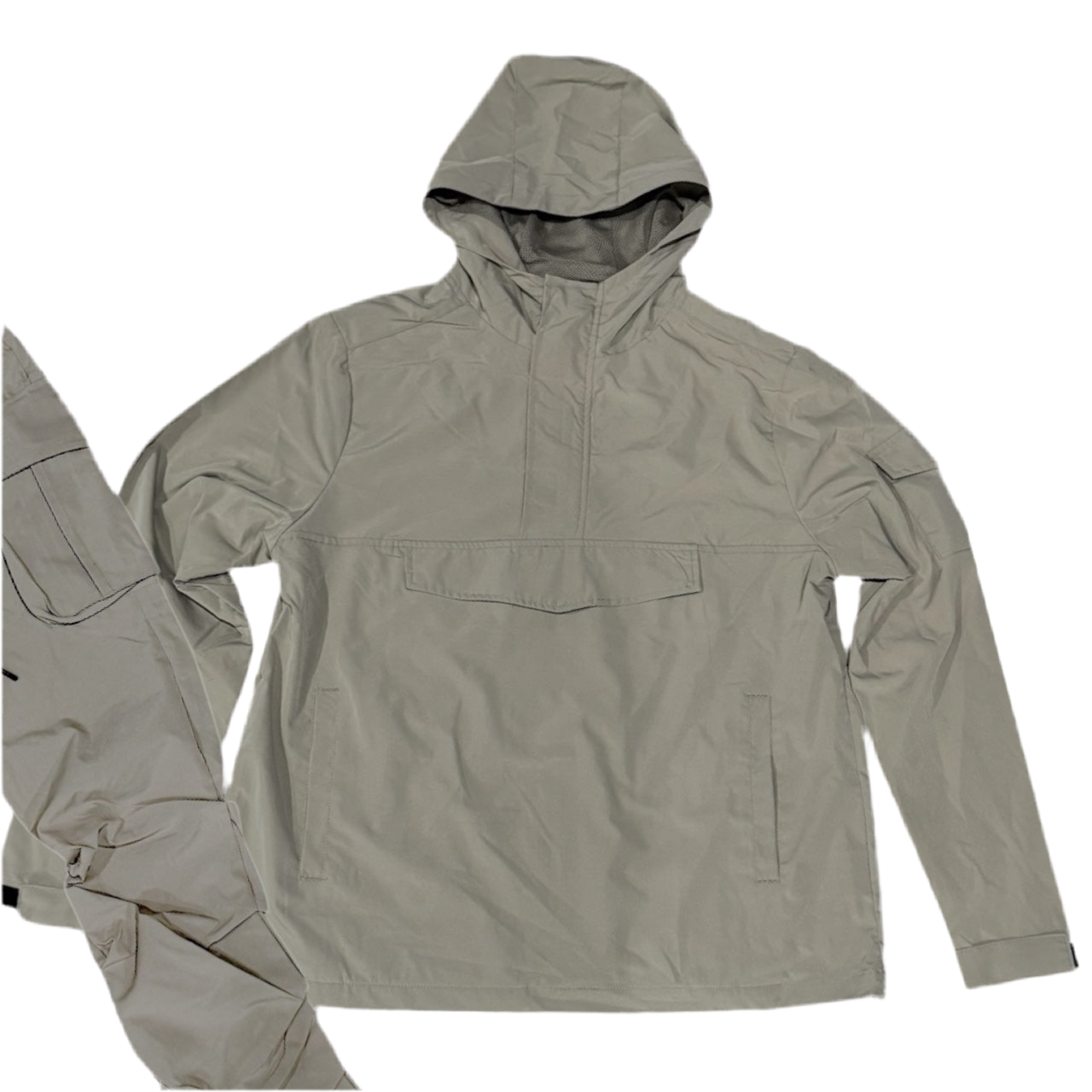 Rebel - Anorak Nylon Pullover (Taupe) 522 422