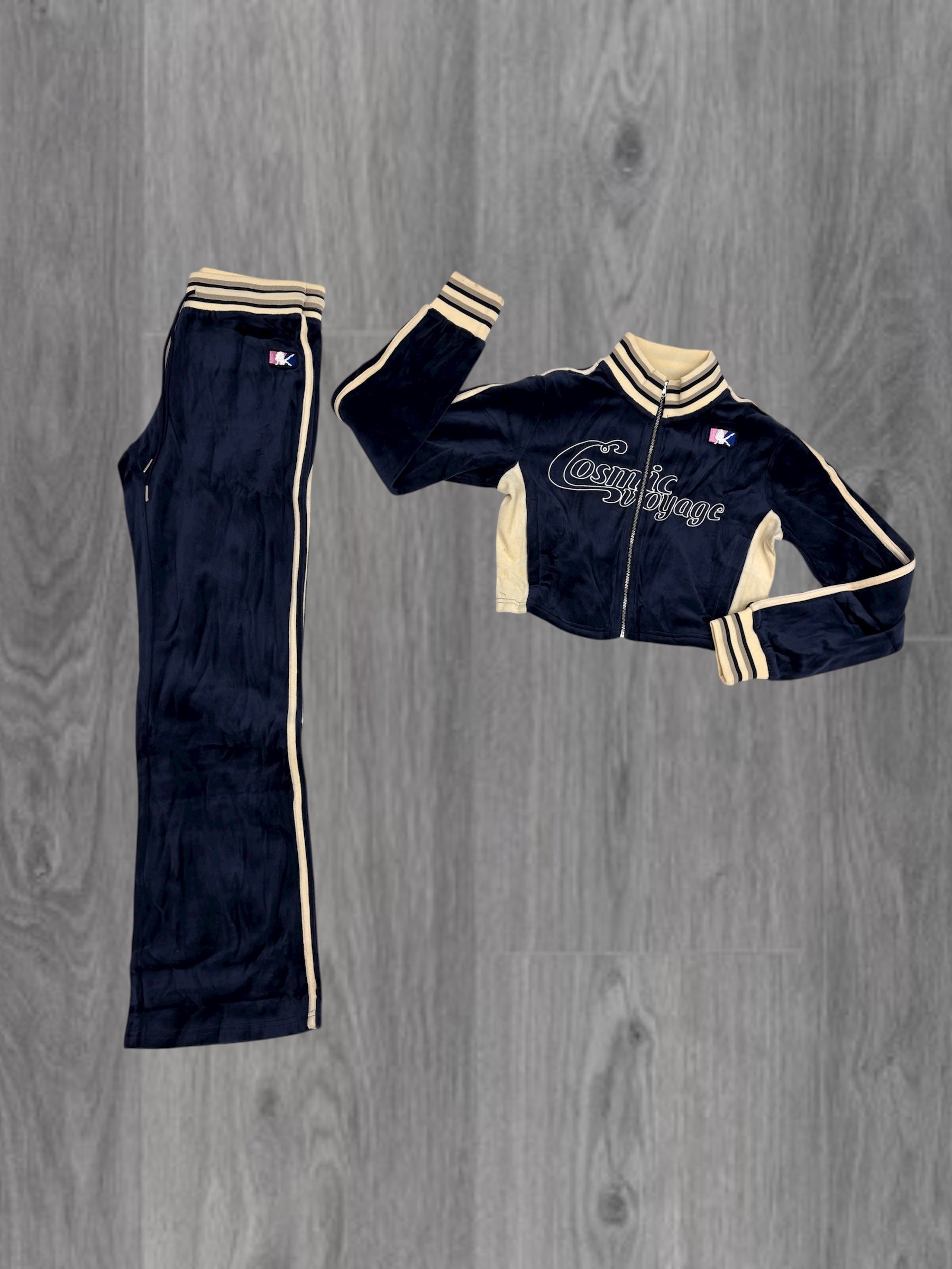 COSMIC - Velour Women set - BLUE