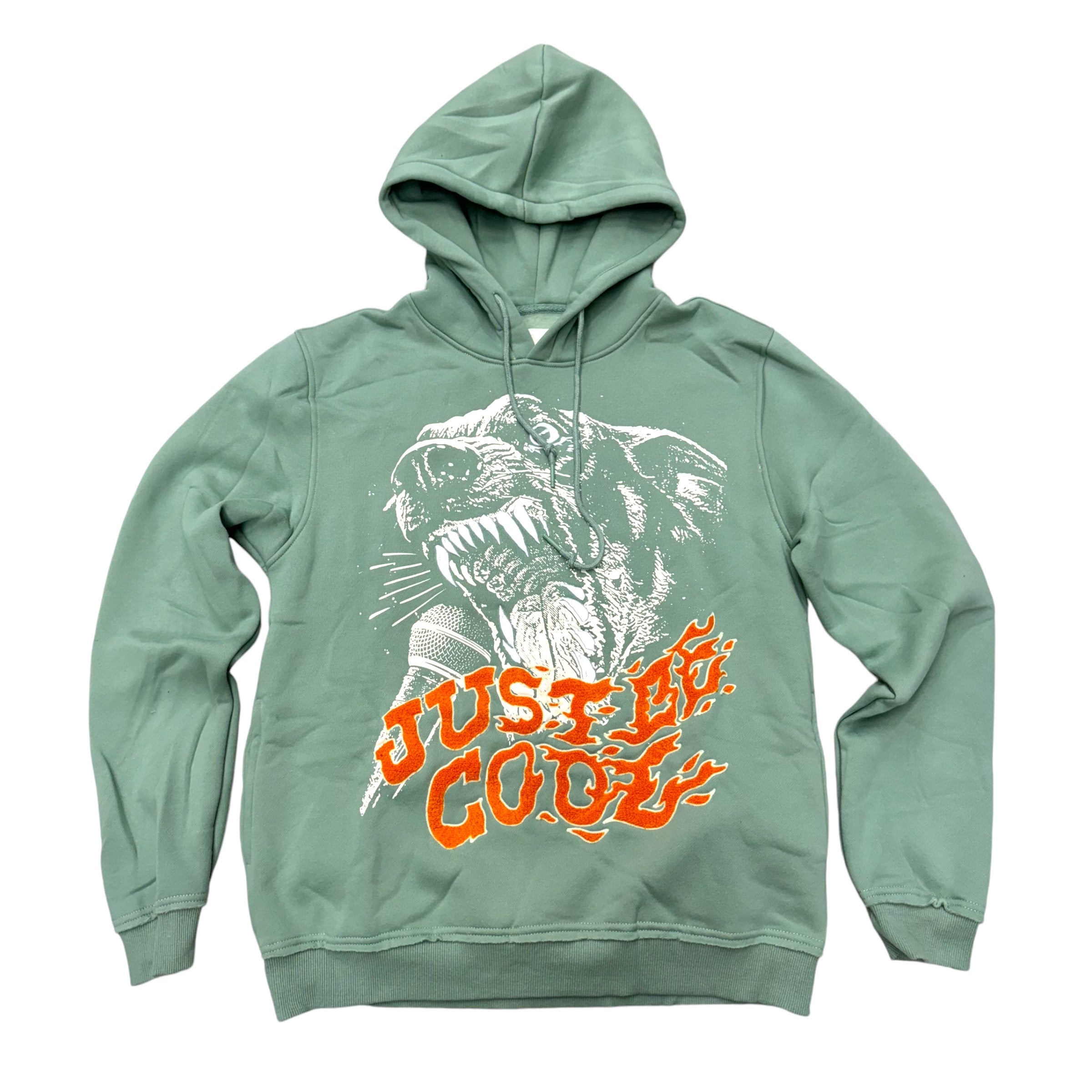 Just Be Cool Hoodie Green 251