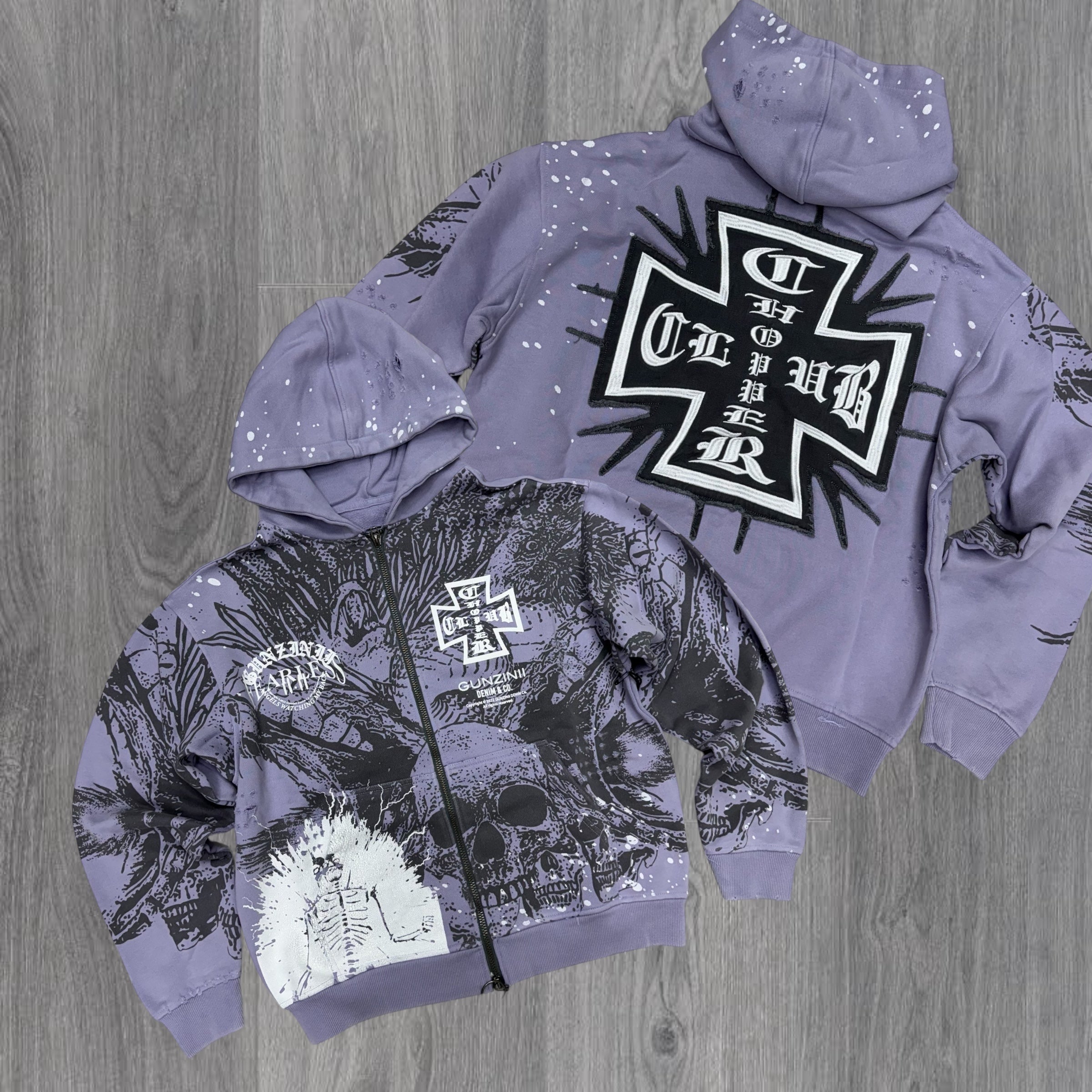 Gunzinii Hoodie Lavender GZ544