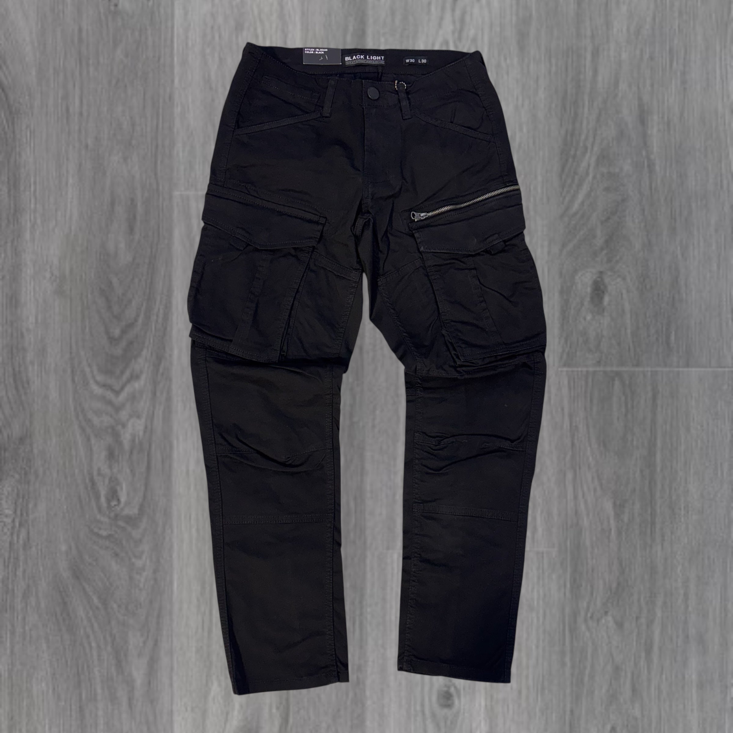 Classic Cargo Denim Jet Black 80446