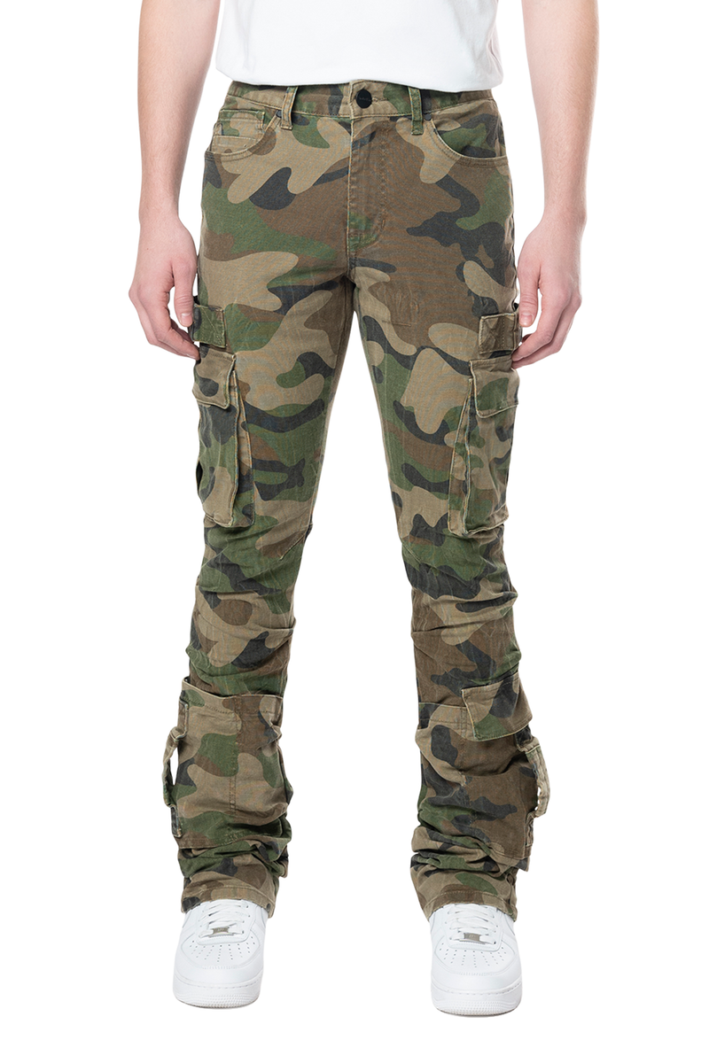 Rise Handle Cargo pants Wood camo  24538