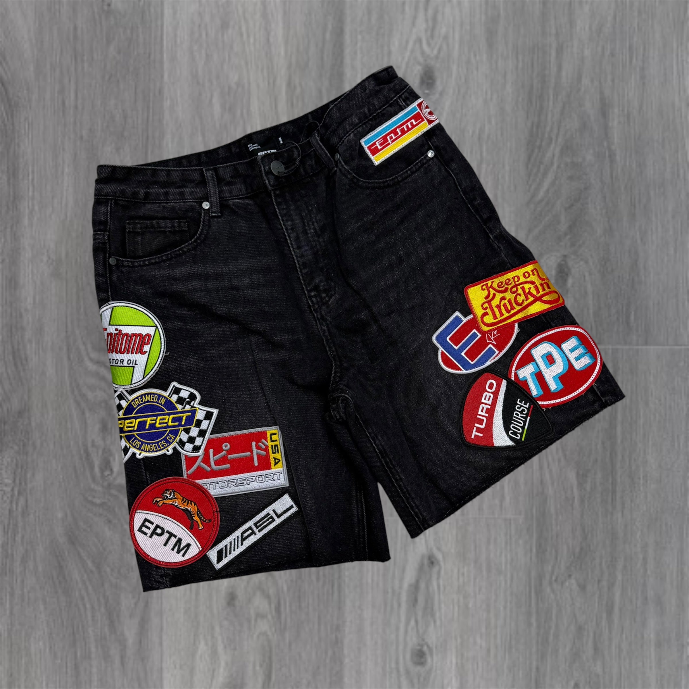 EPTM - Roadster Denim Shorts - Black 808