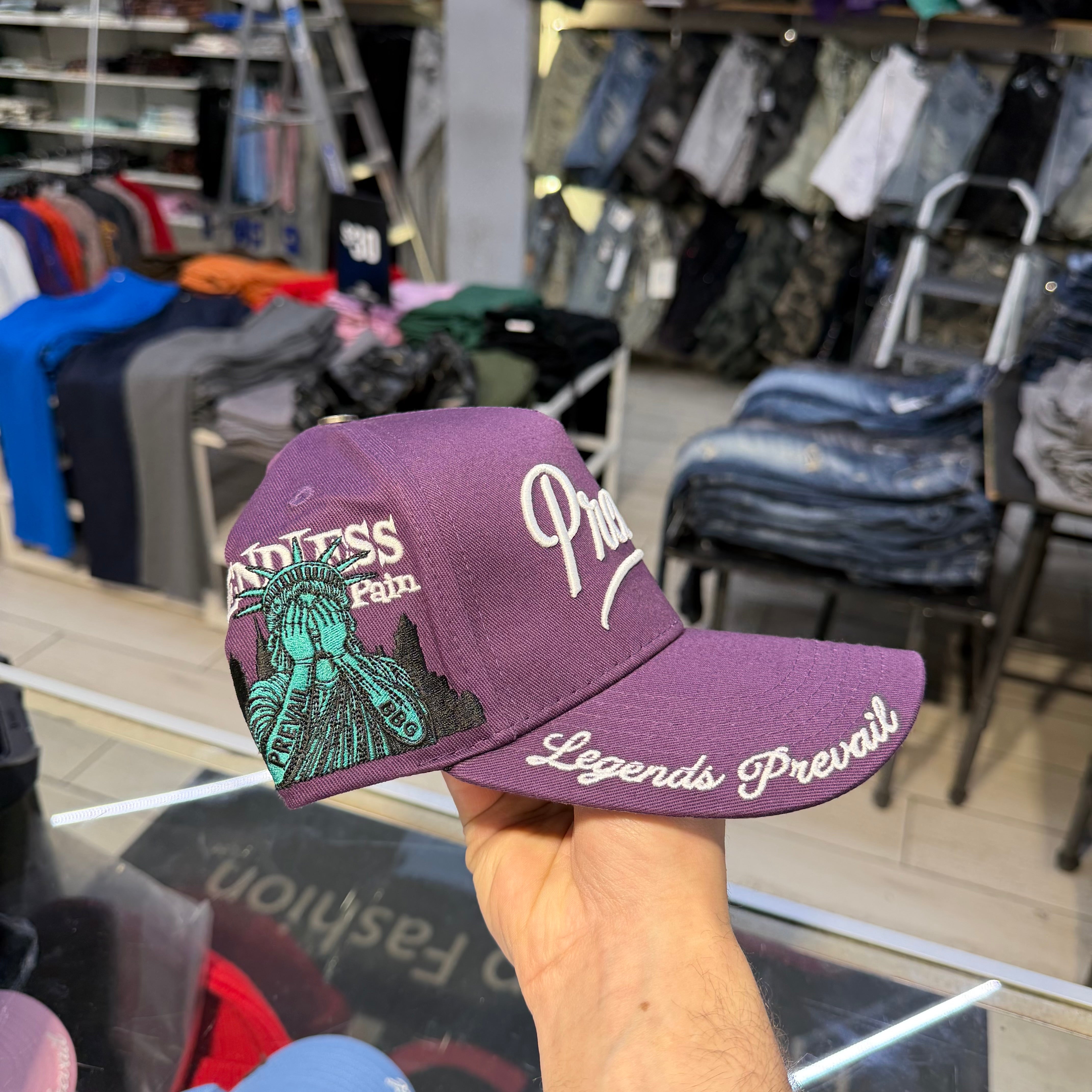 Prevail - Patch Trucker Hat - Purple