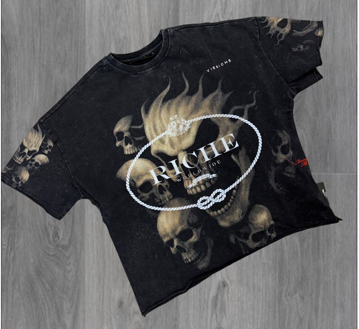 VR - Skull Fleet T-shirt - Black - 2010