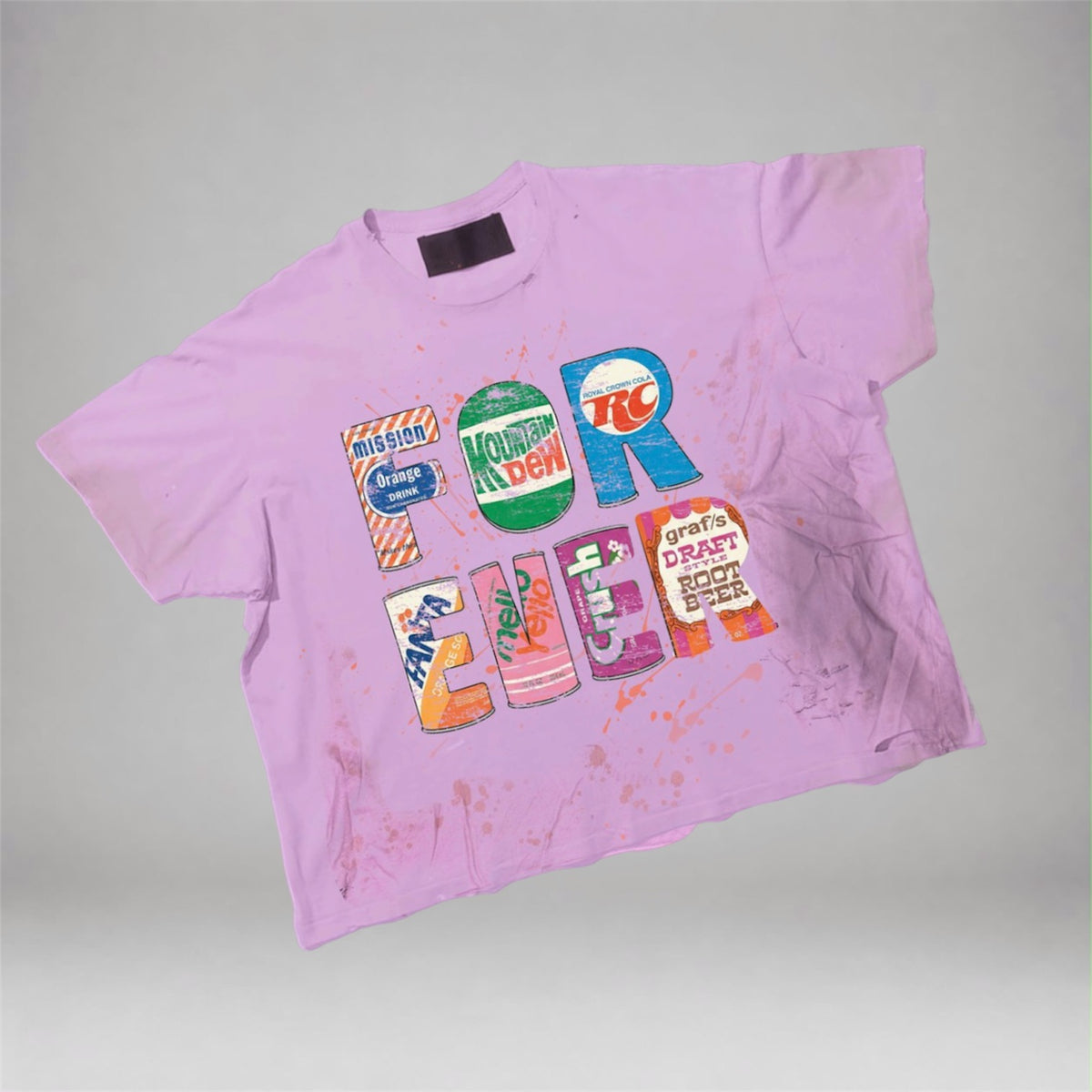 Forever - Pop Bev Tee - Purple
