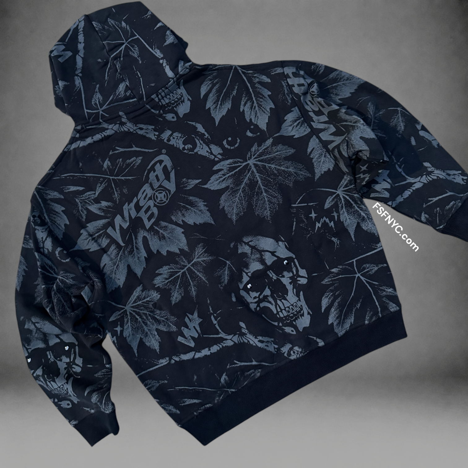 WrathBoy - Hidden Hoodie - Black - 162
