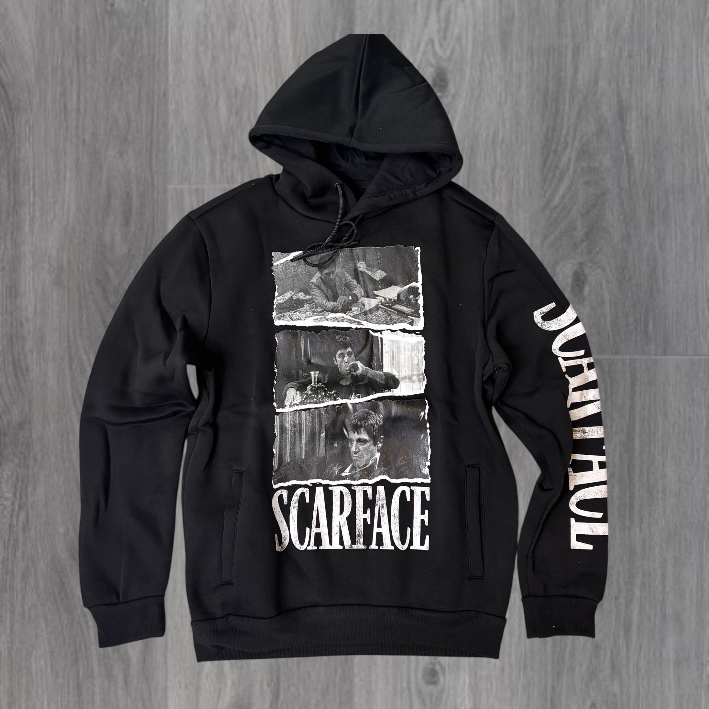 REASON - “ TRIPLE SCARFACE“ HOODIE - BLK - 162