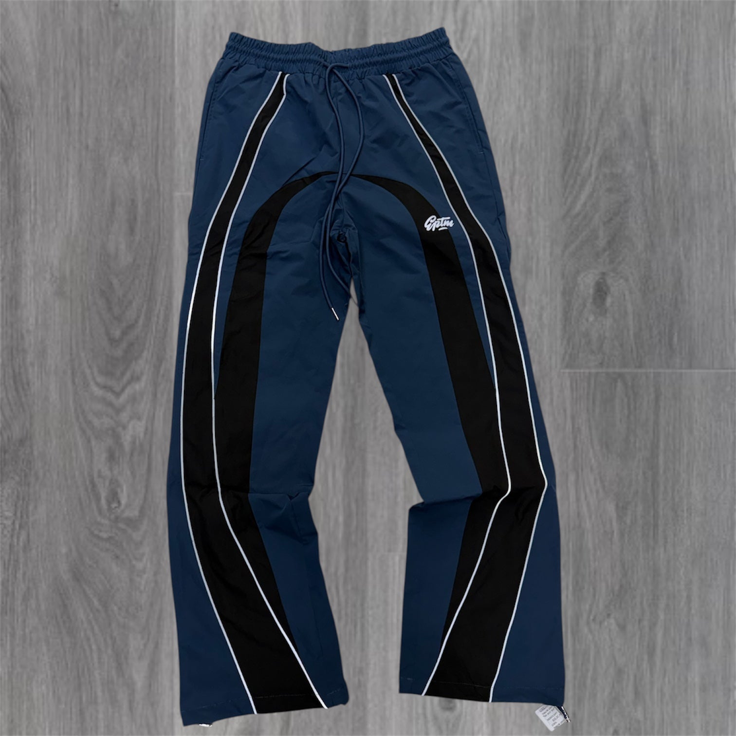 EPTM - Piping Windbreaker Pants - Navy Blue