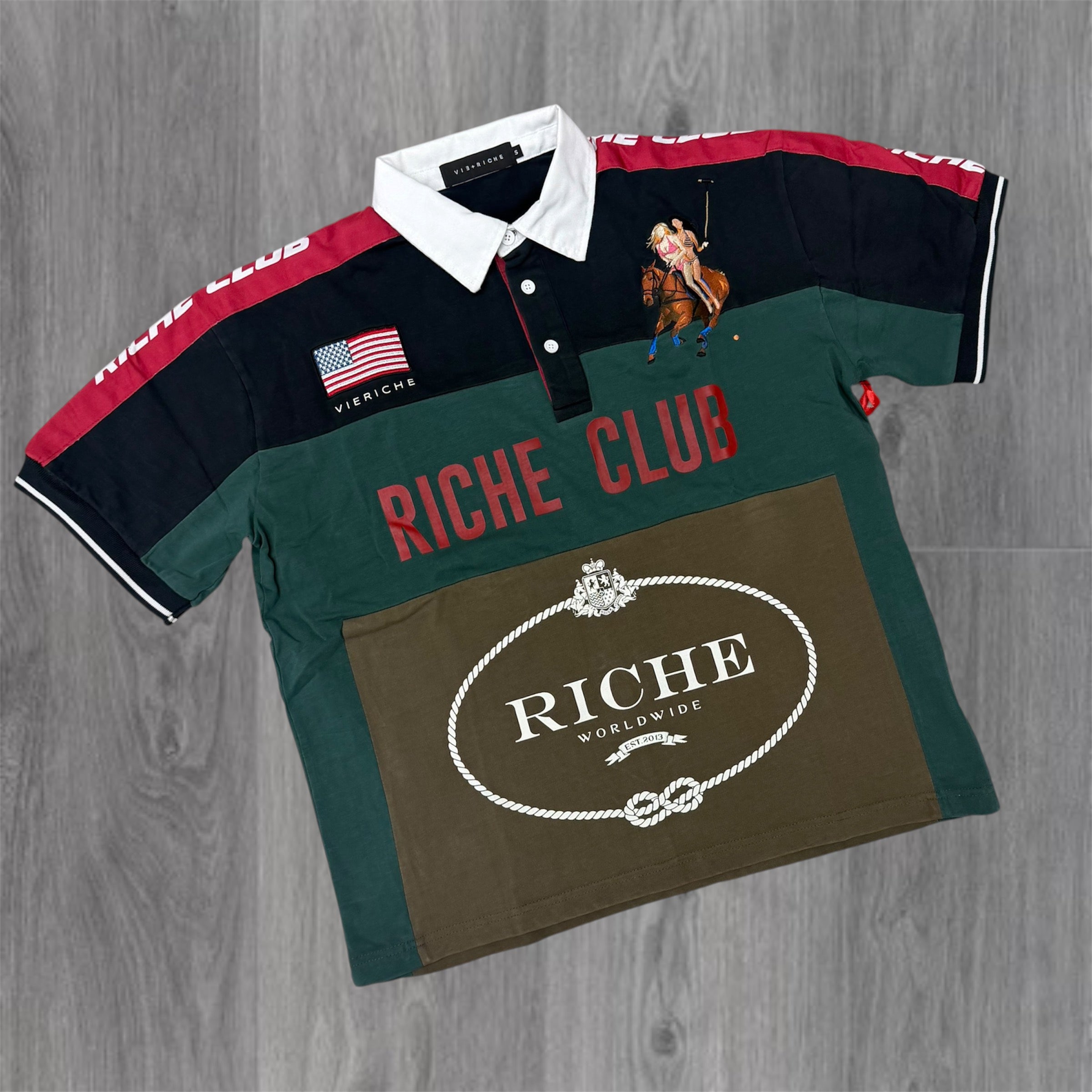 VR - RPC Polo Tee - Black 2058
