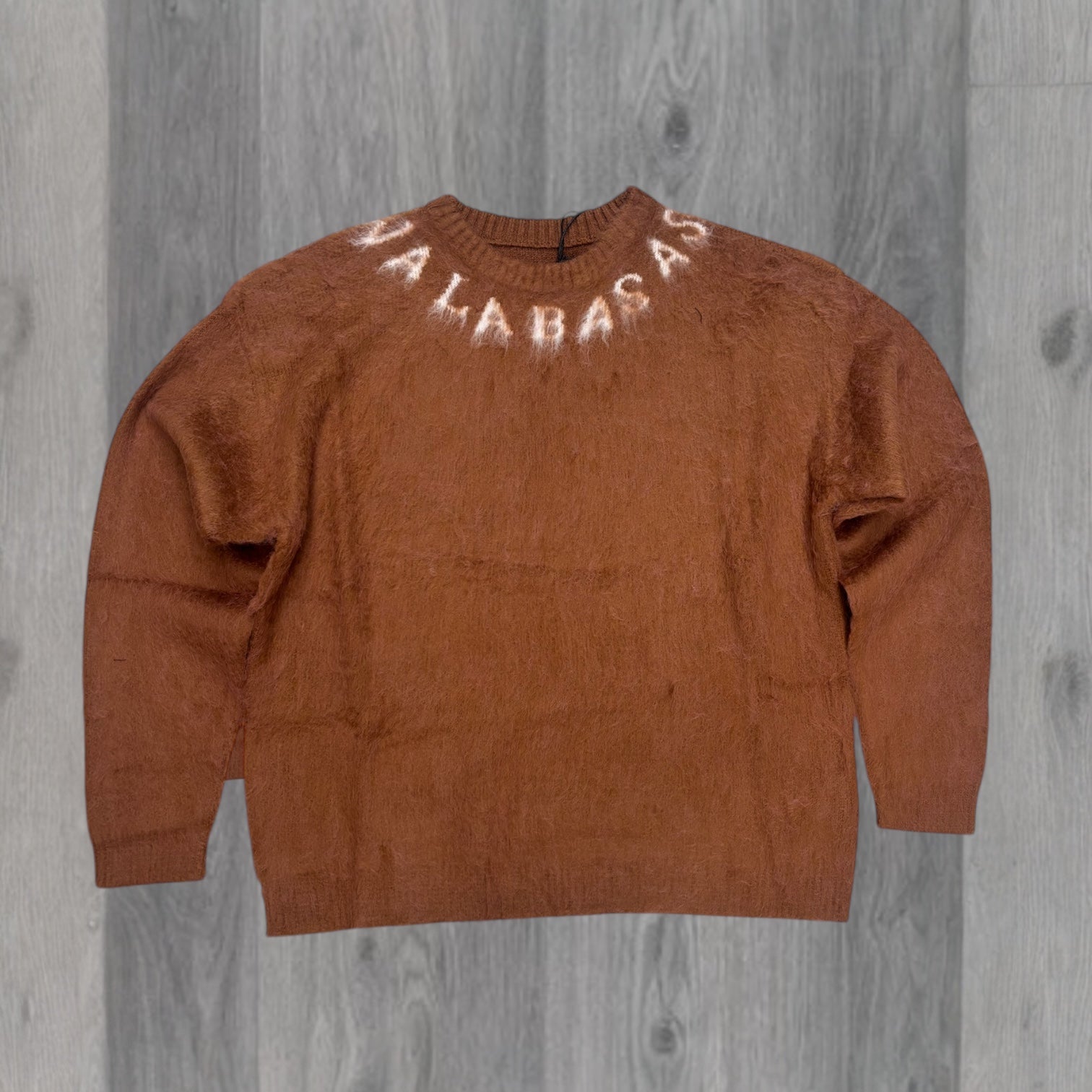 Valabasas - FELIDAE Mohair Sweater - BRWN - 1004