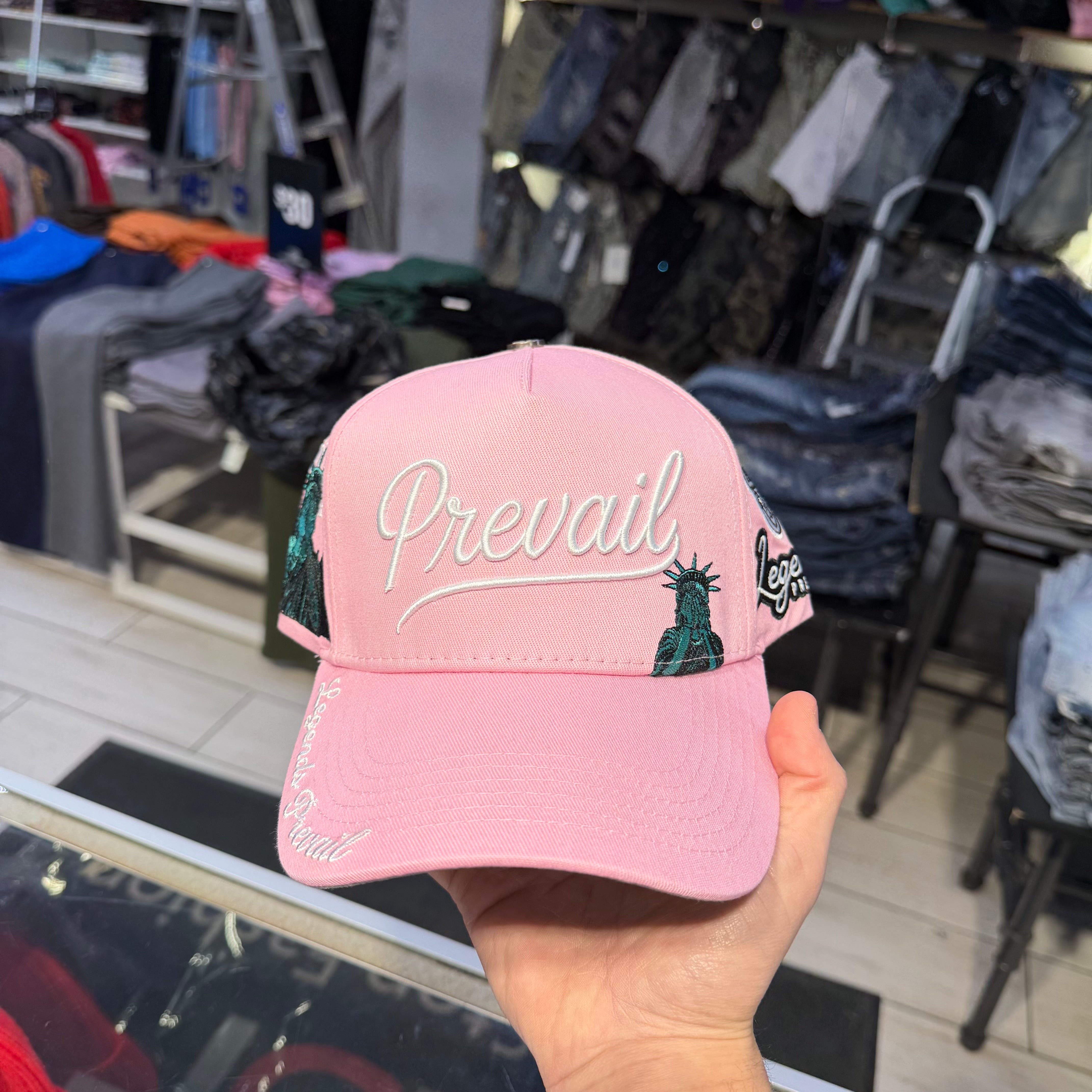 Prevail - Patch Trucker Hat - Pink
