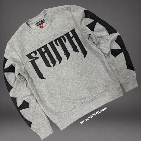 Pike - Faith Crew Sweatshirt - Grey - 2616