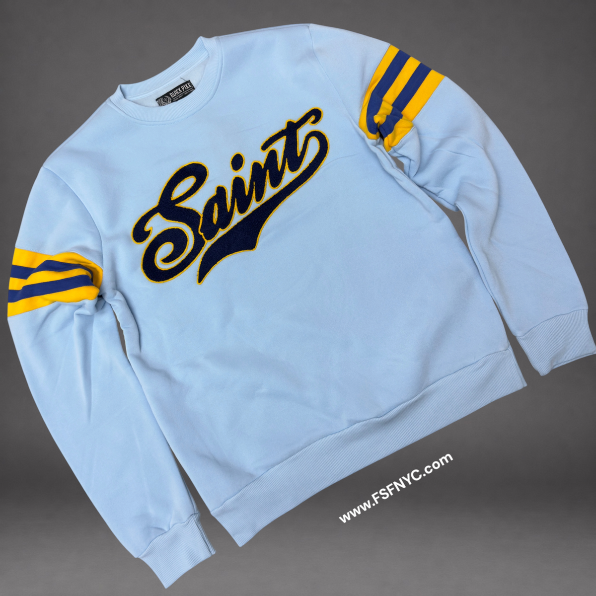 Pike - Saint Crew Sweatshirt - Light Blue - 2612