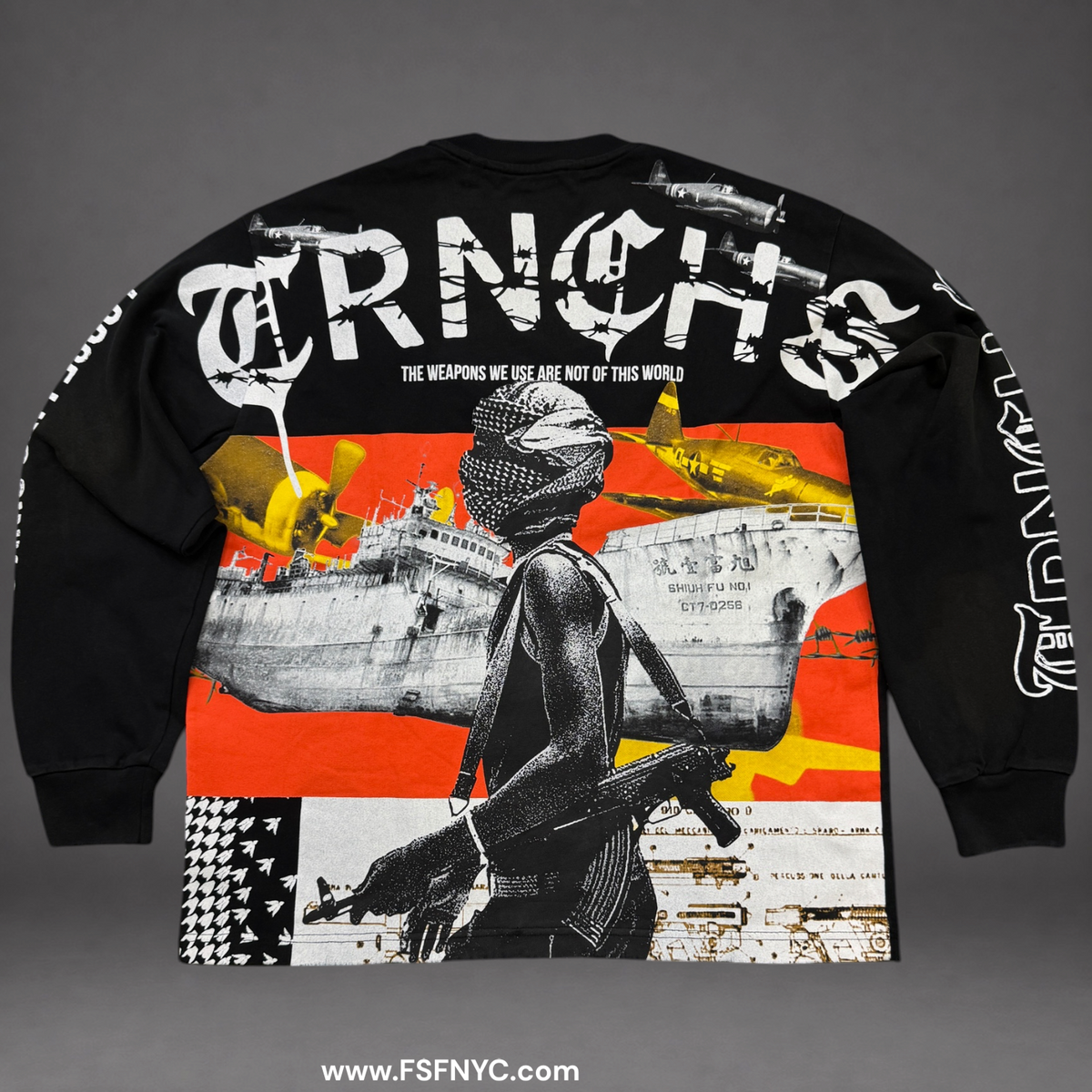 TRNCHS - Resolve Long Sleeve - Black