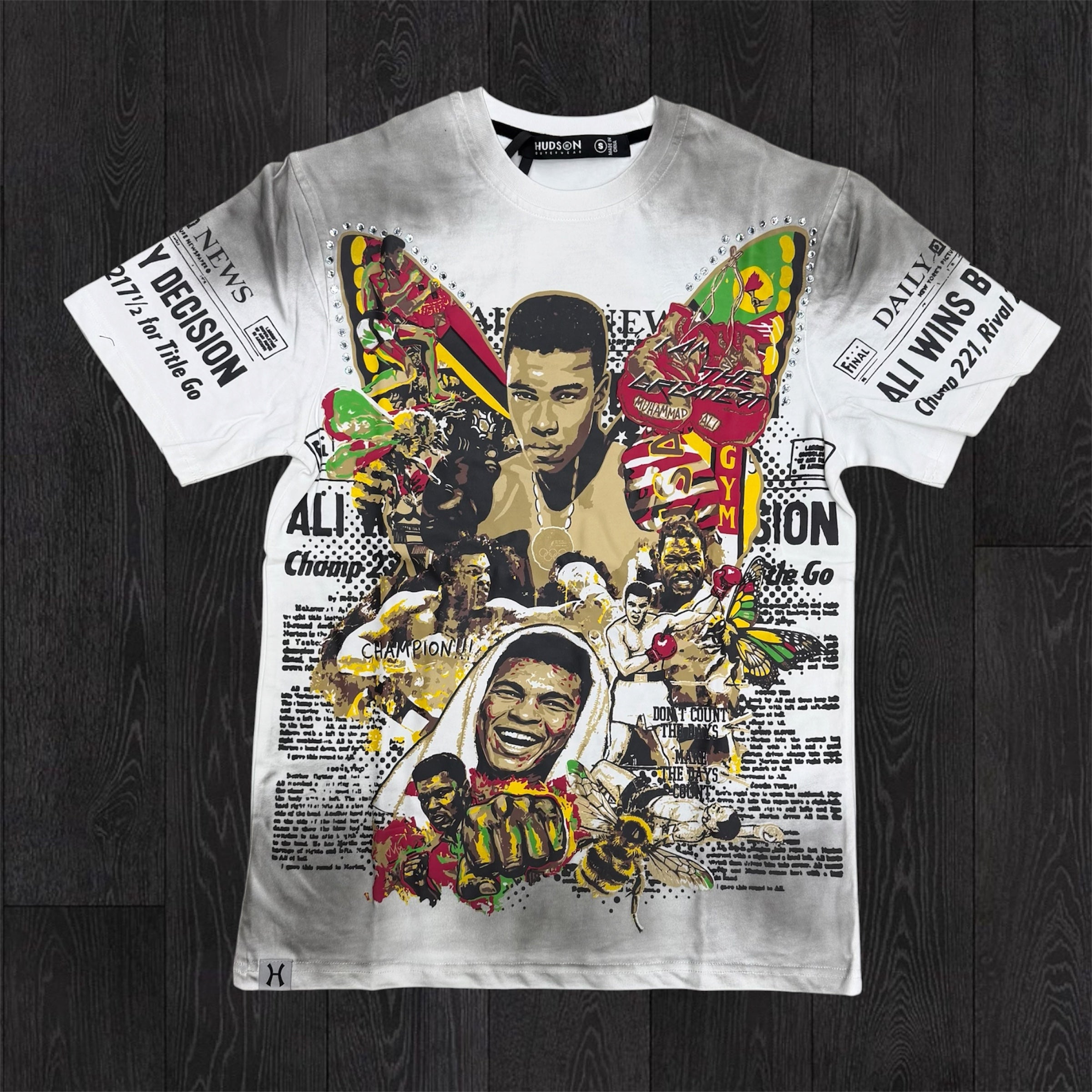 HDSN -  The Greatest T shirt- White  678
