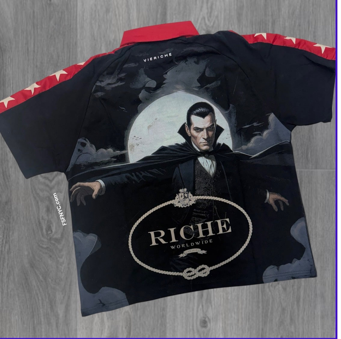 VR - Dracula Polo - Black - 2030