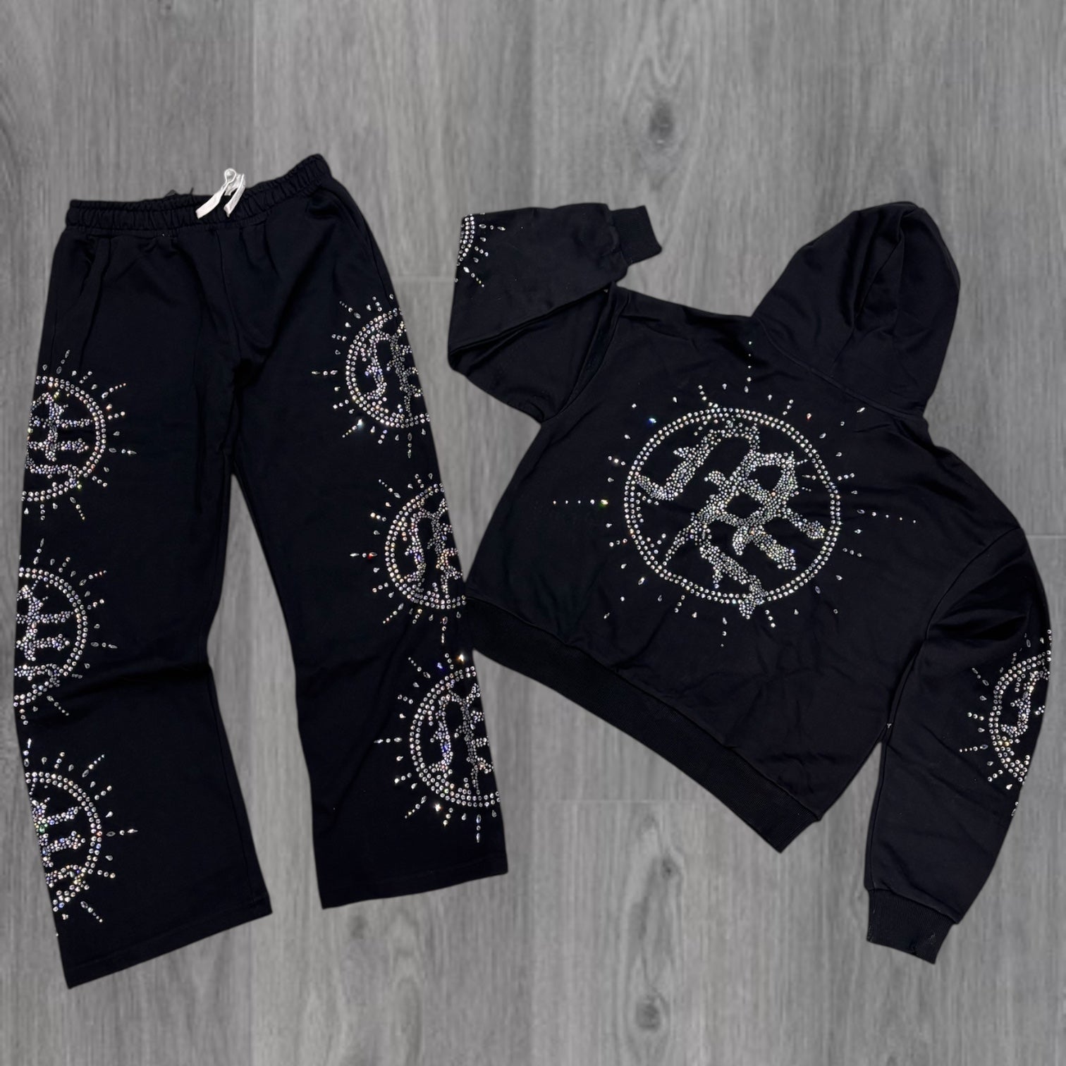 Mixed Emotion - Eclipse Rhinestone Set - BLK