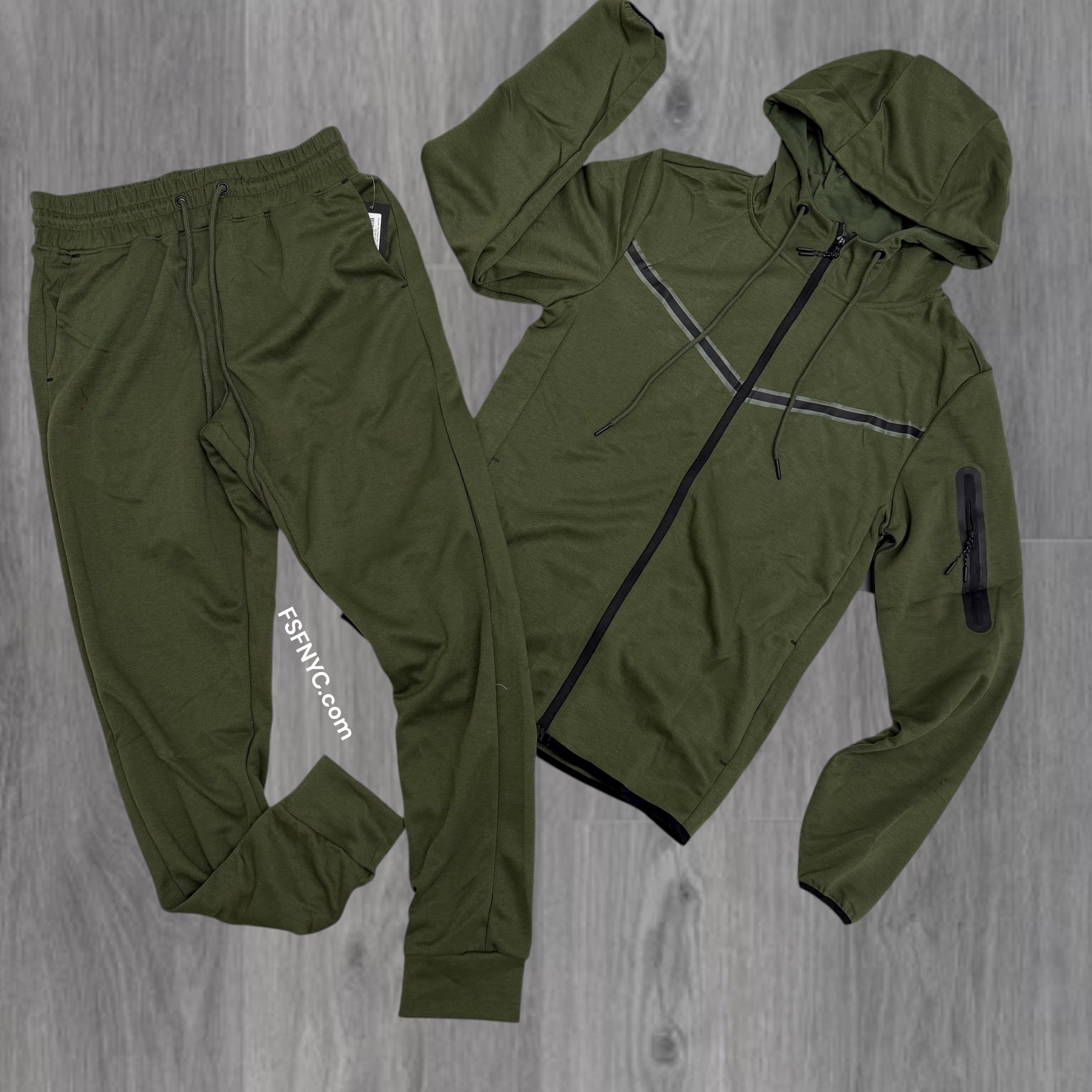 Republic Tech Fleece Set - Olive - RTF311