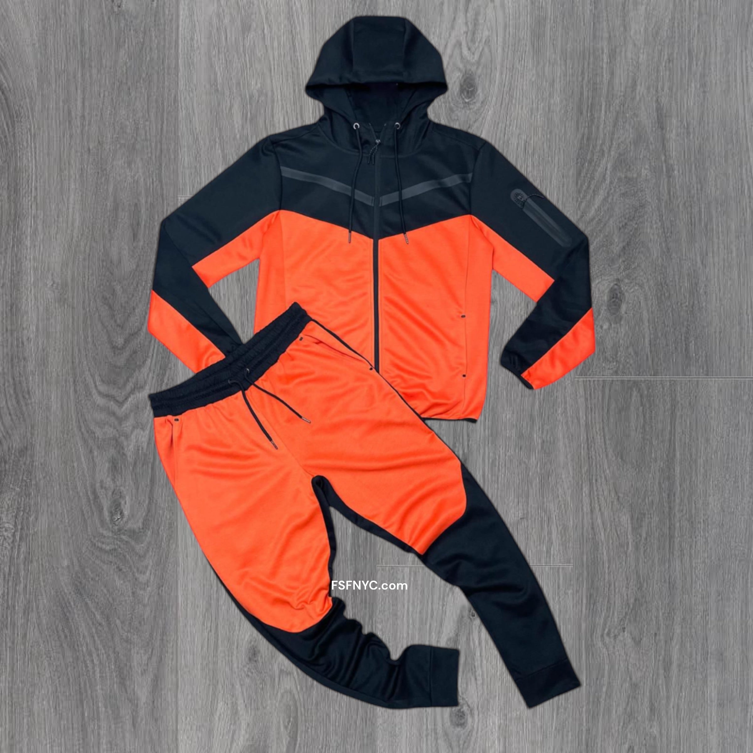 Republic Tech 2 Tone Set Black Orange