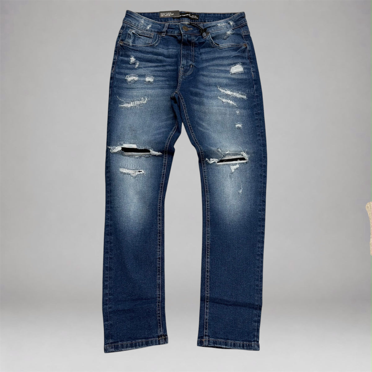 Thread - Slim Distress Denim - Indigo 50139