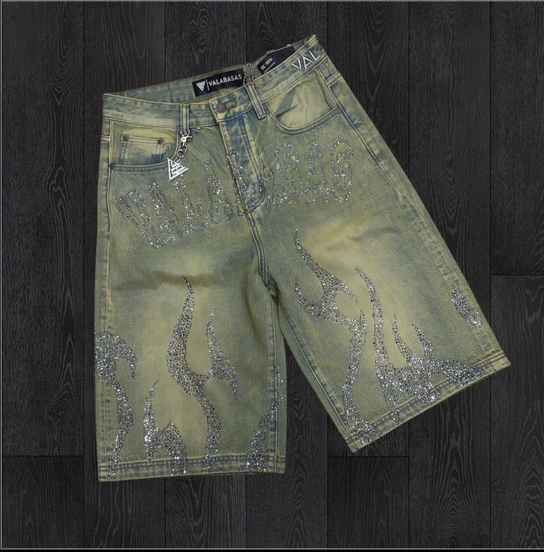 Valabasas - Haste Denim Shorts - Vintage Wash - 1027