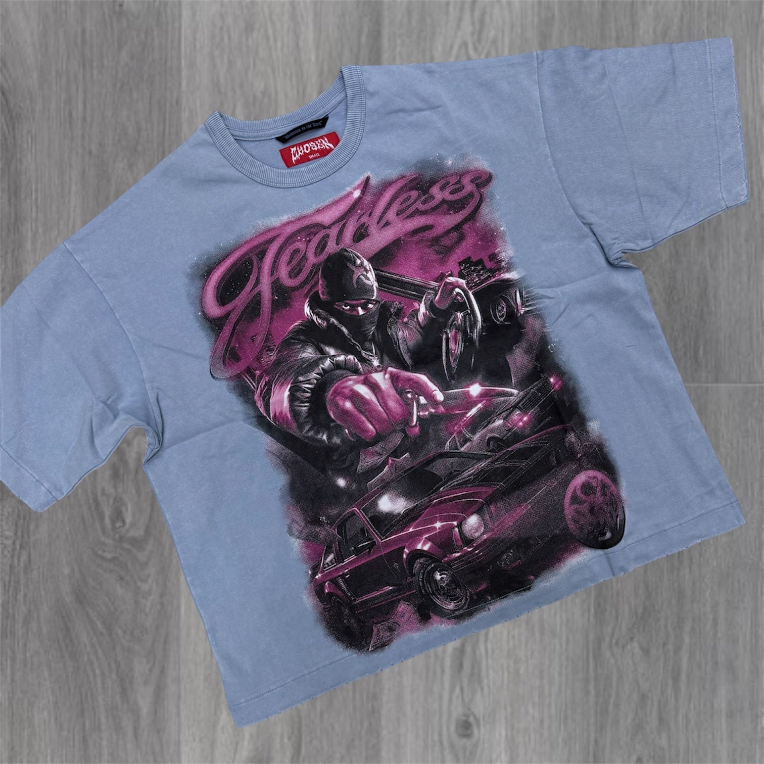 The Fearless T-Shirt - Blue Fog - 6149