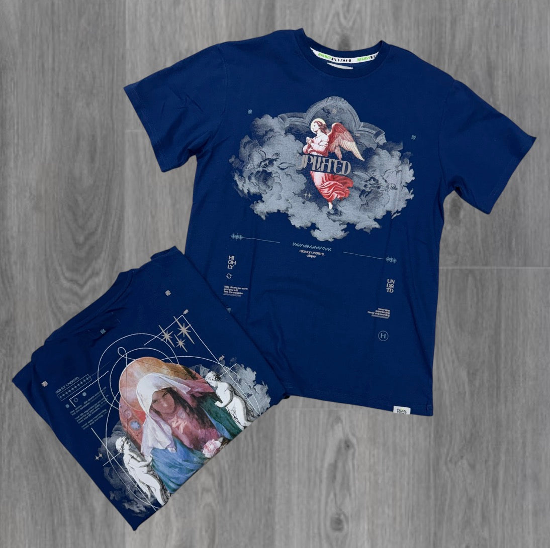 UNDRTD - UpLifted T-shirt - Navy - 6105 A