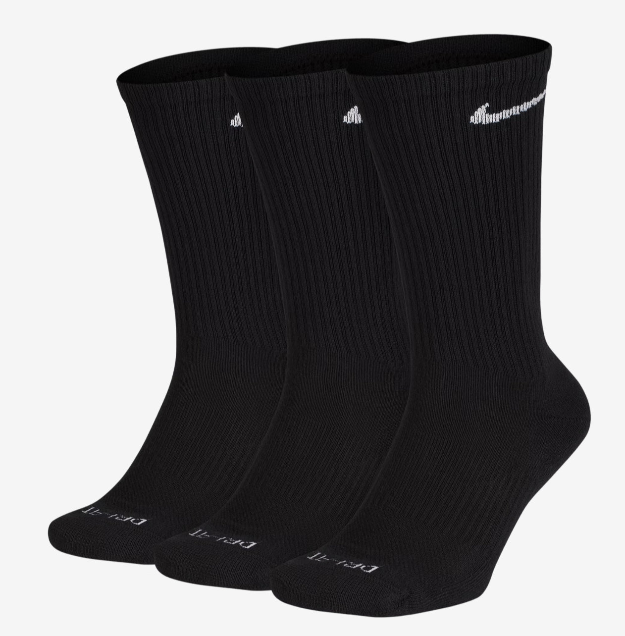 Nike Everyday Plus Dri-Fit Socks 3 Pack