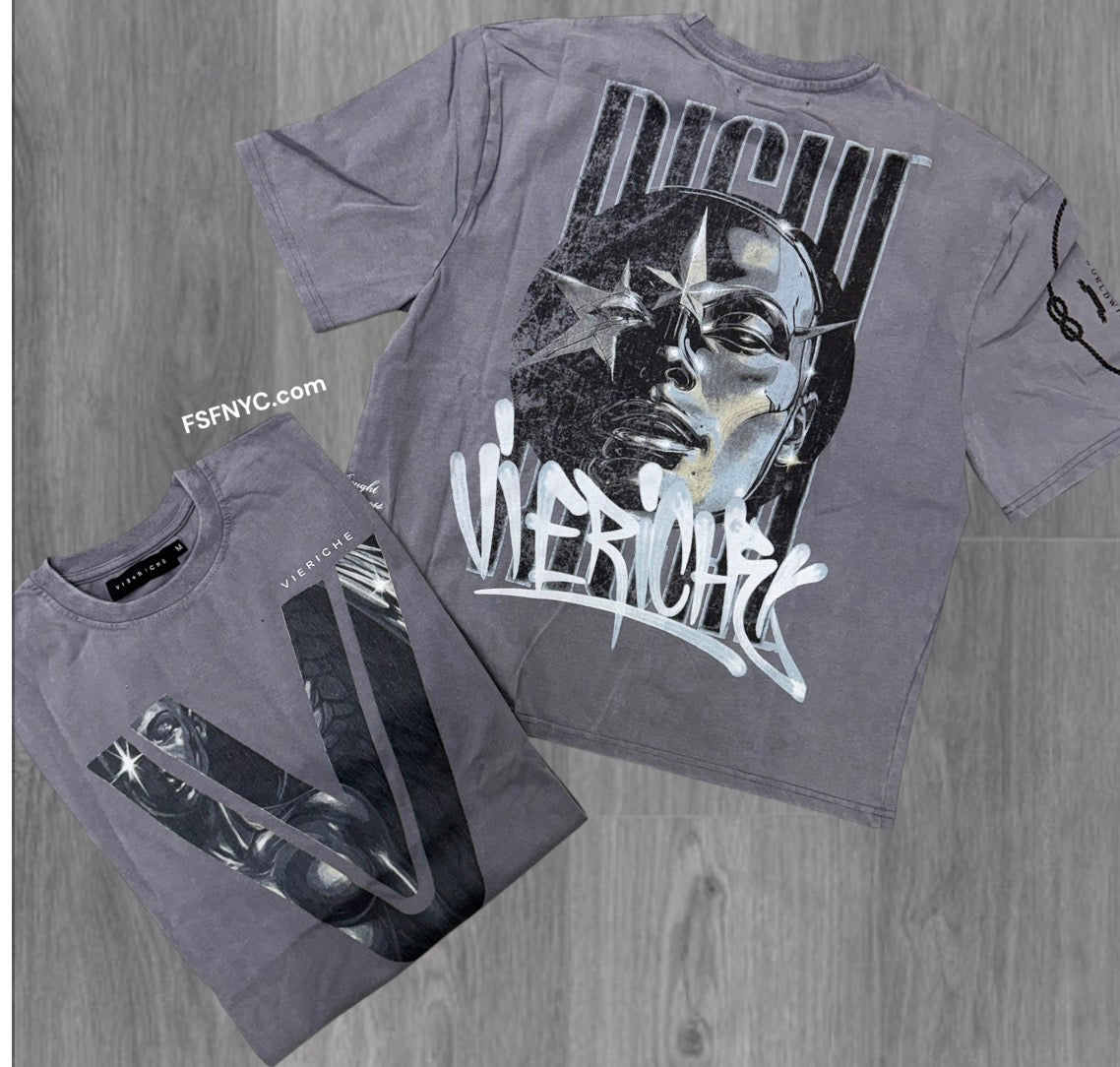 VR - Steelstar T-shirt - Grey - 2044