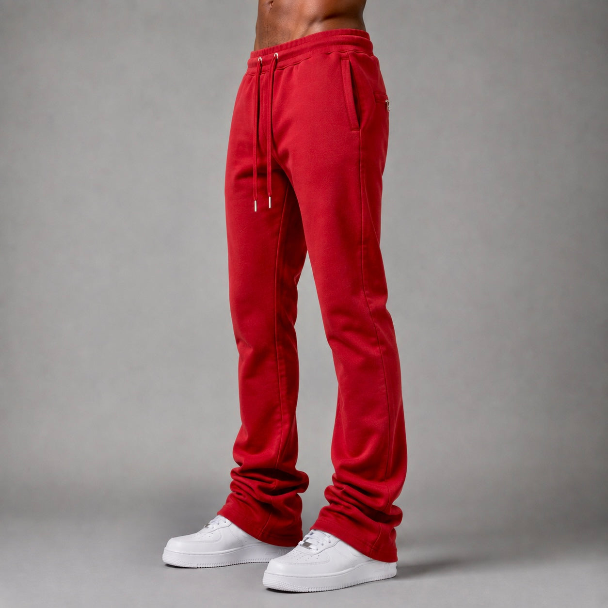Armor - Stacked Sweat Pants - Red - M5690