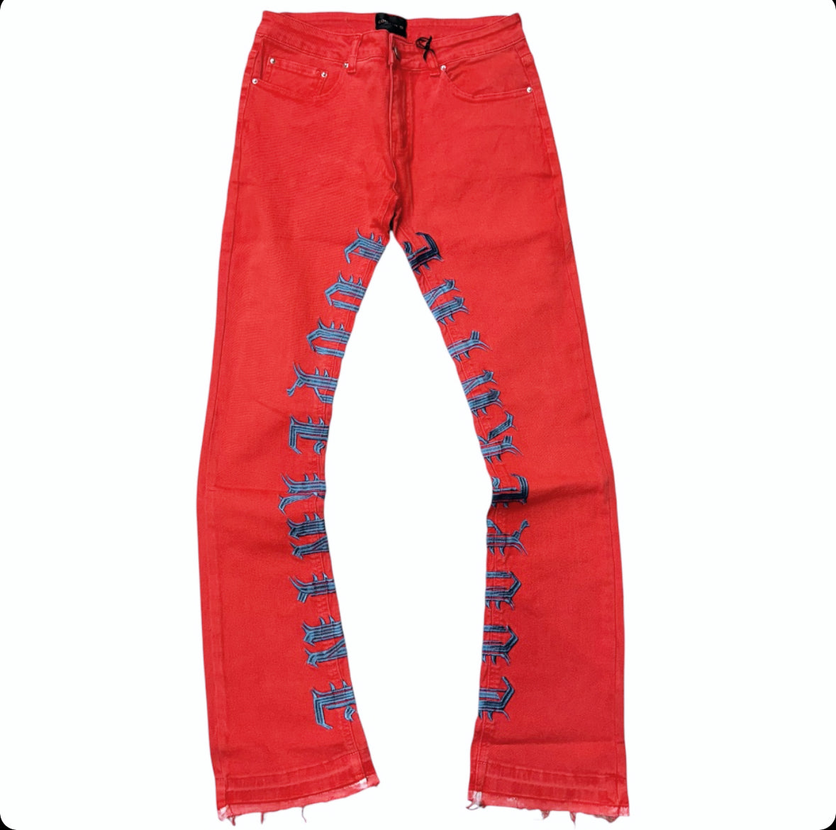 Cooper Stacked Stacked Denim Red 0506