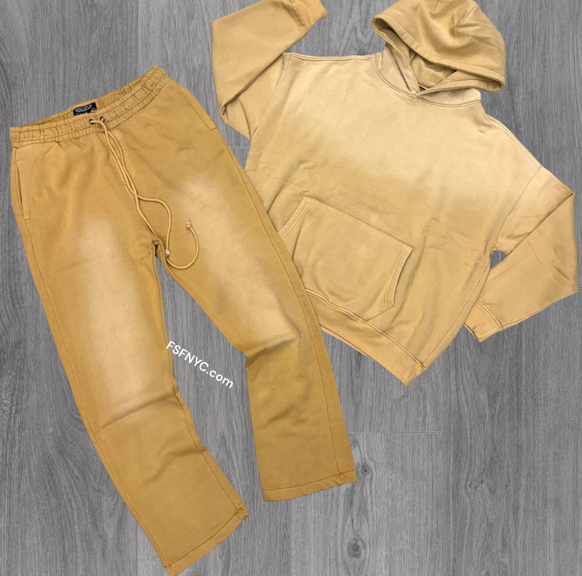 Oversize Sweat Suit Beige 311 411