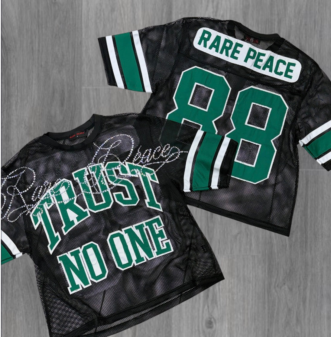 RP - Trust No One Mesh Jersey - Black