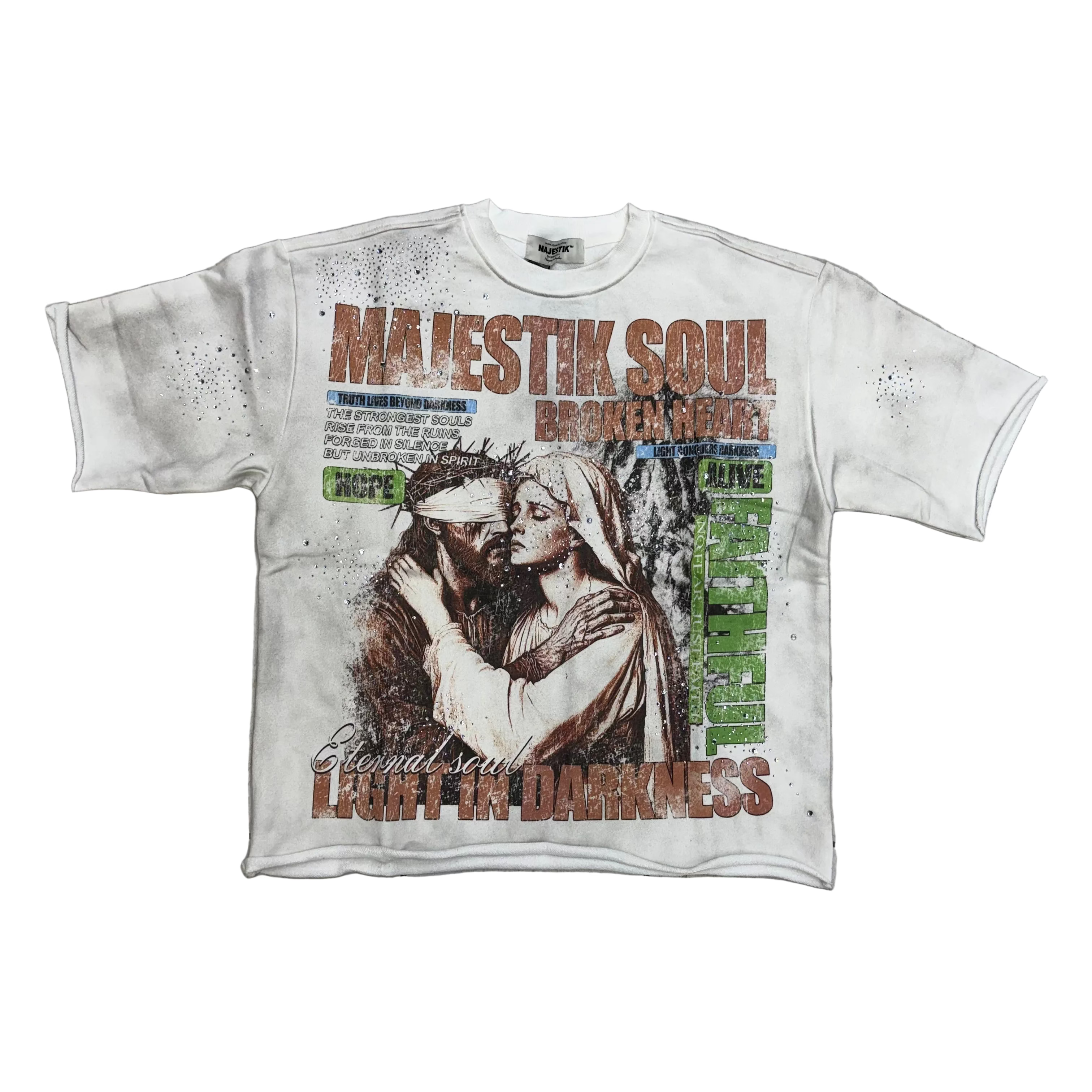 MJSTK - Faithful T-shirt - Off White- 2637