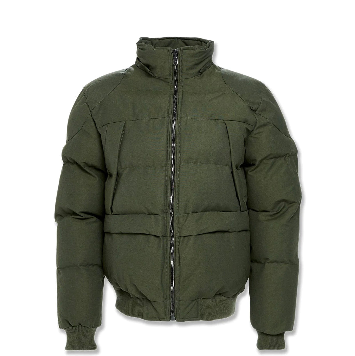 Jordan Craig Hollis  Canvas Puffer jacket w fur hood Army Green olive 91615 91541