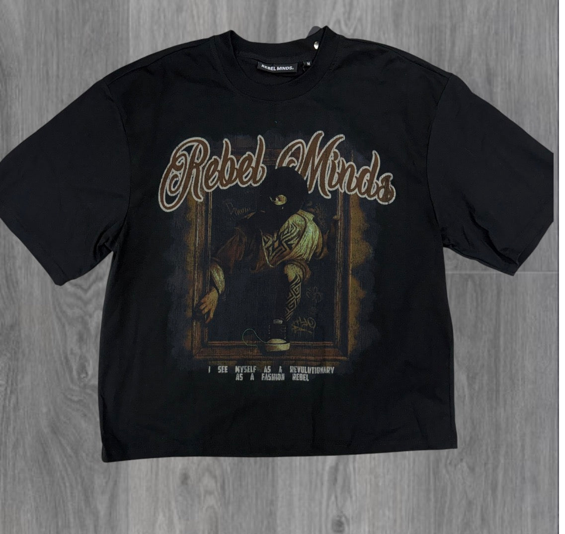 Rebel - Reborn T-shirt- Black - 116