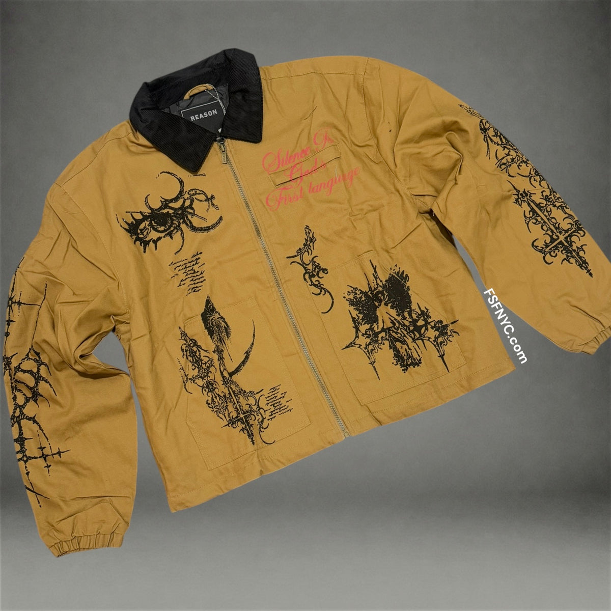 Saint Canvas Lightweight Jacket - Khaki 604