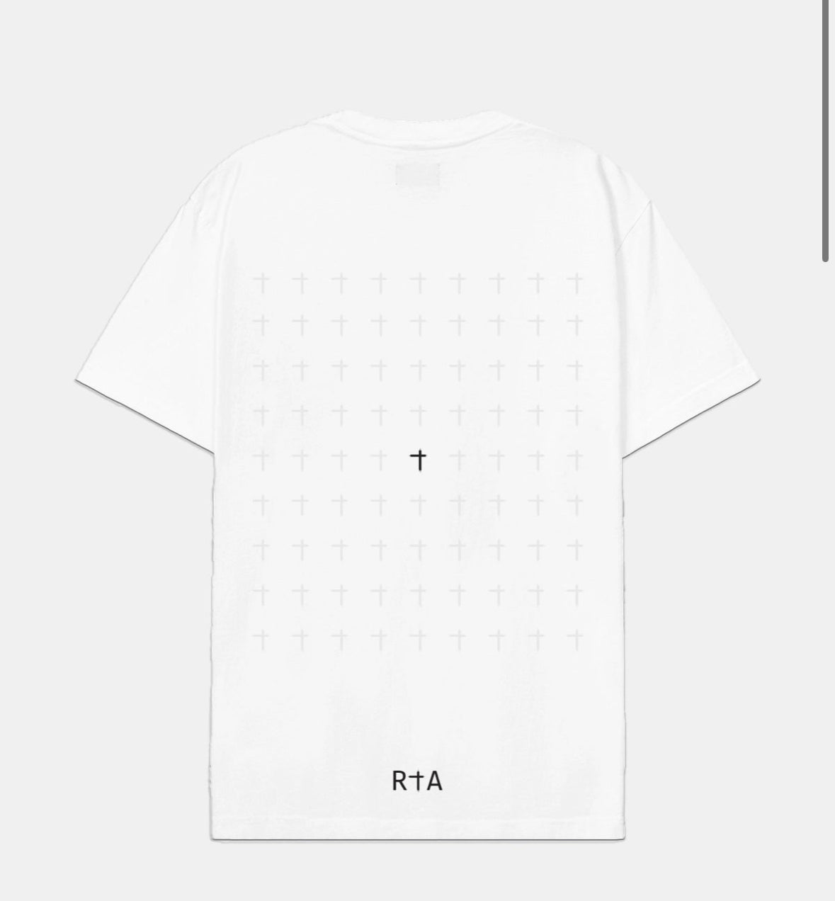 RTA "RIP"  oversize T-shirt white