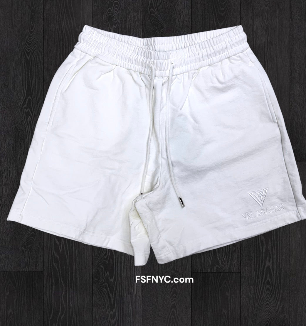Valabasas - Essential Shorts - White 1013