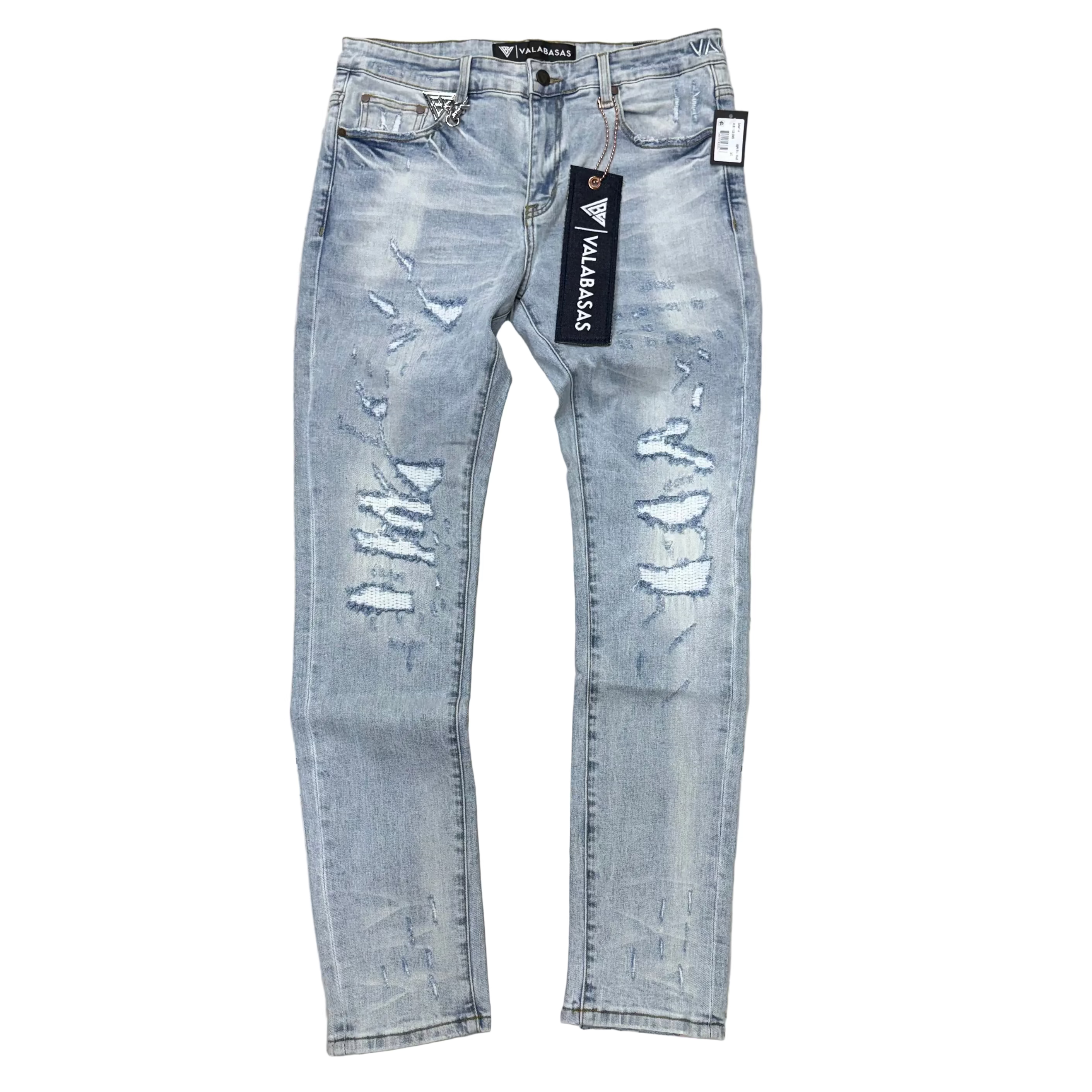 Valabasas - Slim Fit Leader Denim - Light Blue Wash - 1045