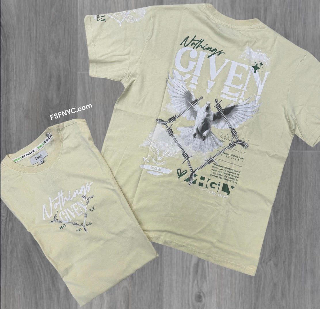 UNDRTD - Nothing GivenT-shirt -  Celadon - 6108 A